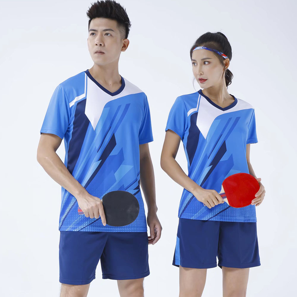 Table Tennis Kit - Tischtennis-Trikot-Sets für Männer und Frauen, schnell