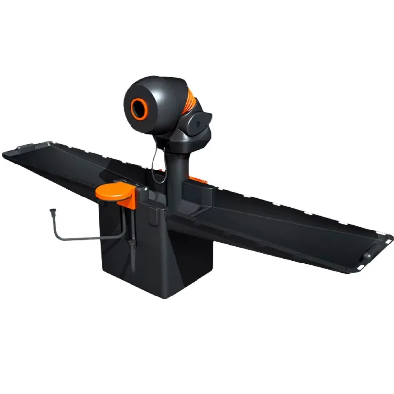 Table Tennis App - Pusun Dora-Pro Schwarz-Orange Tischtennis-Serviermaschine Heimtrainer APP-Steuerung