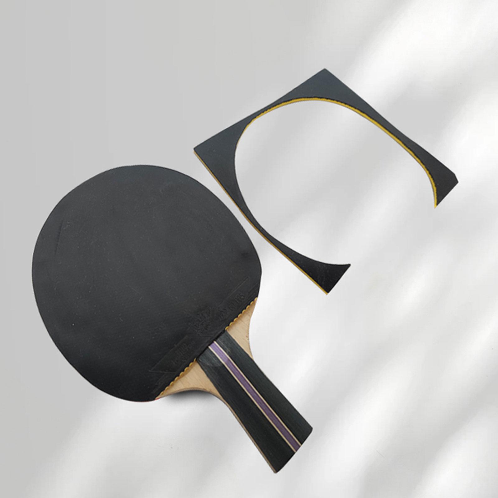 Table Tennis Kit - Tischtennis-Schneidwerkzeug-Set Professionelles Ping-Pong-Schneidwerkzeug Schwarzer Ergonomischer Griff