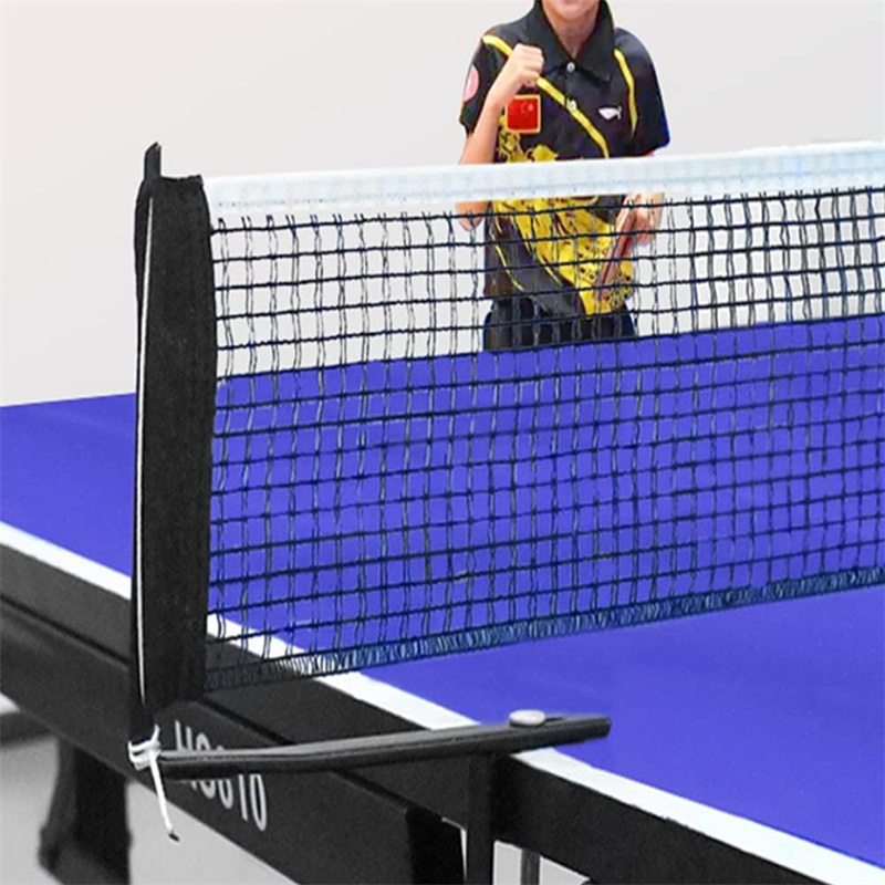 Table Tennis Kit - Tragbares Tischtennis netz Polyester Baumwolle Polyethylen