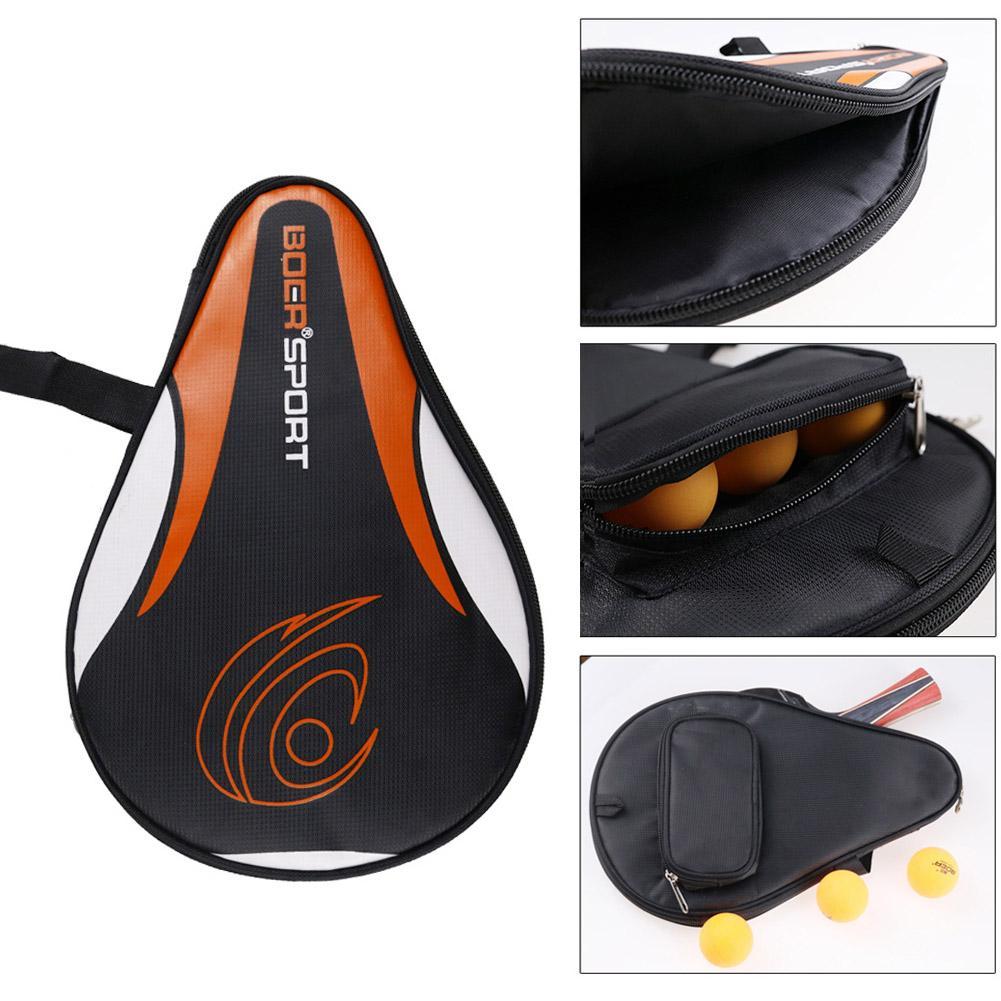 Table Tennis Launcher - 1pc 30x19cm Tischtennis schläger Fledermaus tasche