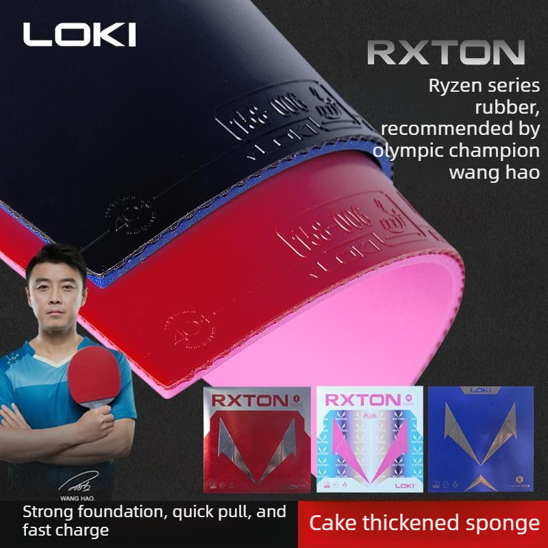 Table Tennis Movie - Original LOKI RXTON 1 Tischtennisgummi Klebrige