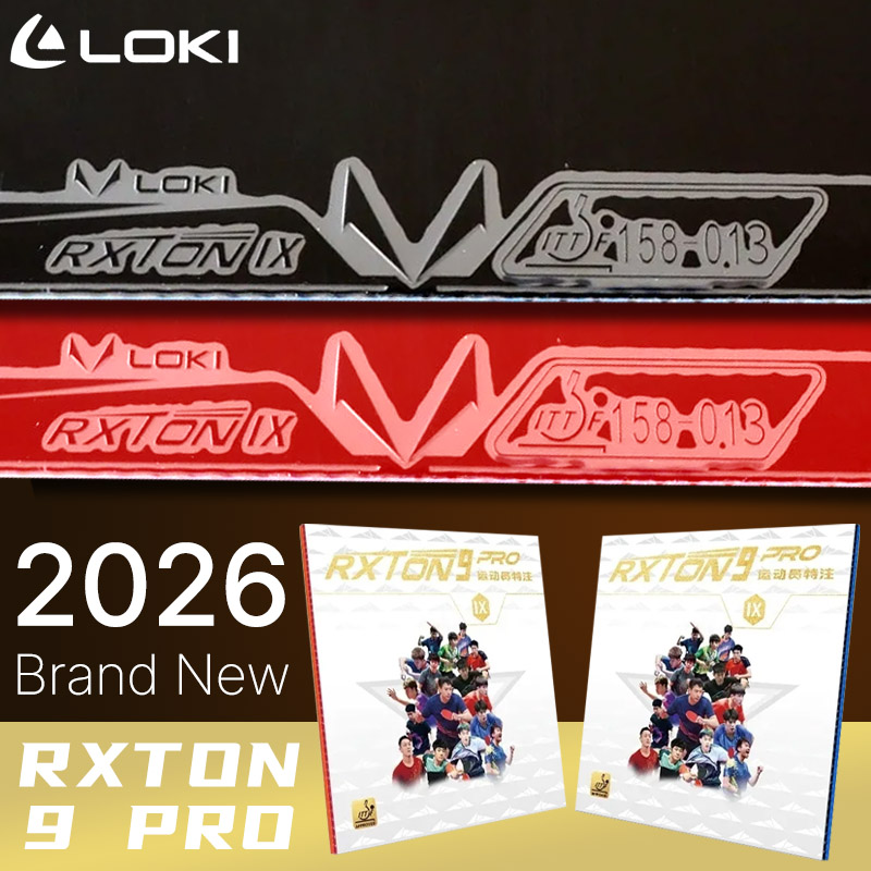 Table Tennis Movie - LOKI RXTON 9 PRO Tischtennisbelag Speziell