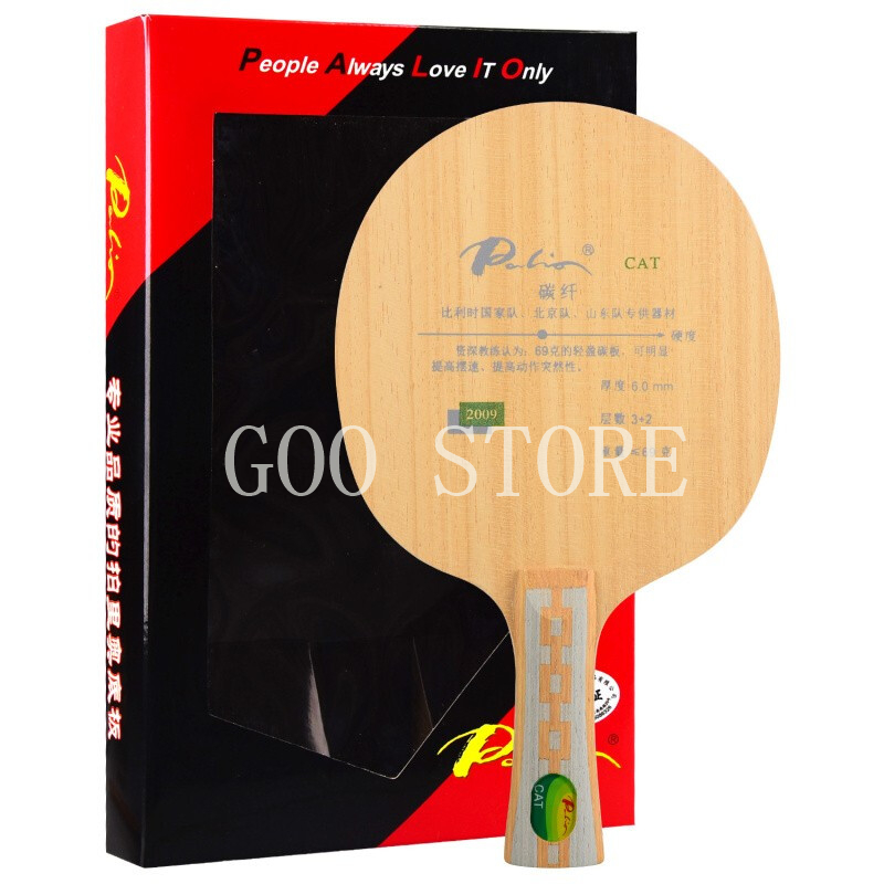Table Tennis Kit - Original Palio CAT Tischtennisschläger (leichtes Carbon)