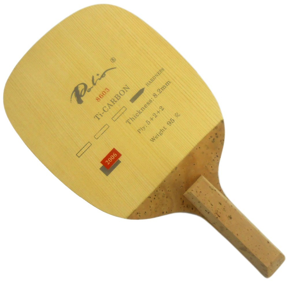 Table Tennis Launcher - PALIO 8603 Carbon Titan Tischtennisschläger JS