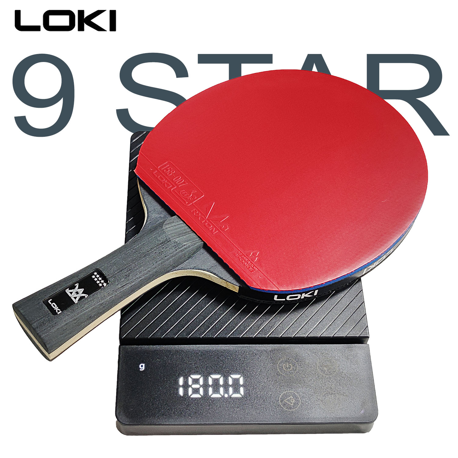 LOKI 9-Sterne-Tischtennisschlä – Table Tennis Movie Bewertung und Preis