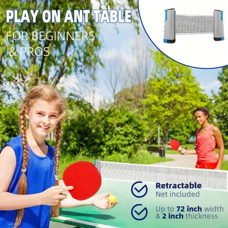 Tragbares Tischtennisnetz, erw – Table Tennis Kit Bewertung und Preis