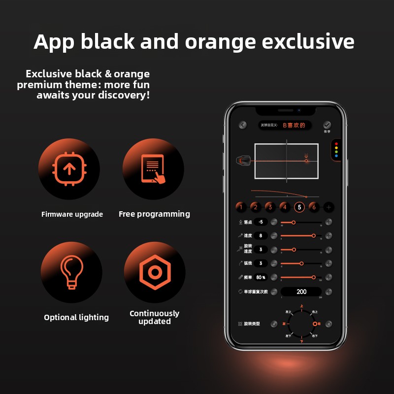 OMNI S Pro Schwarz Orange Exkl – Table Tennis App Bewertung und Preis